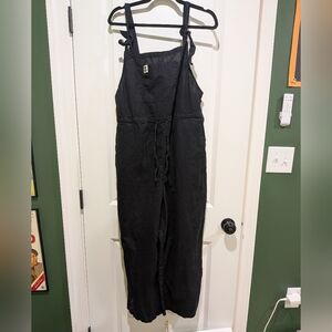 Lucy & Yak Elastic-back Linen/Cotton Overalls